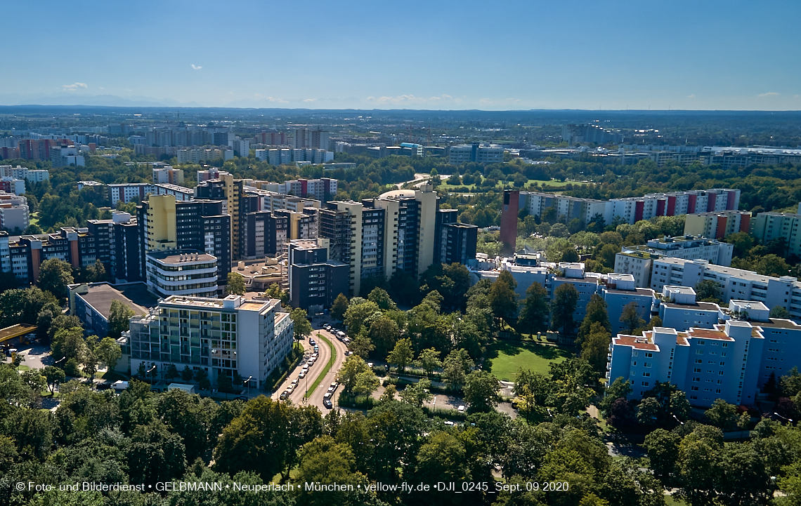 09.09.2020 - Baustelle Marx-Zentrum in Neuperlach